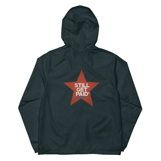 STILLGETPAID APPAREL Unisex lightweight zip up windbreaker