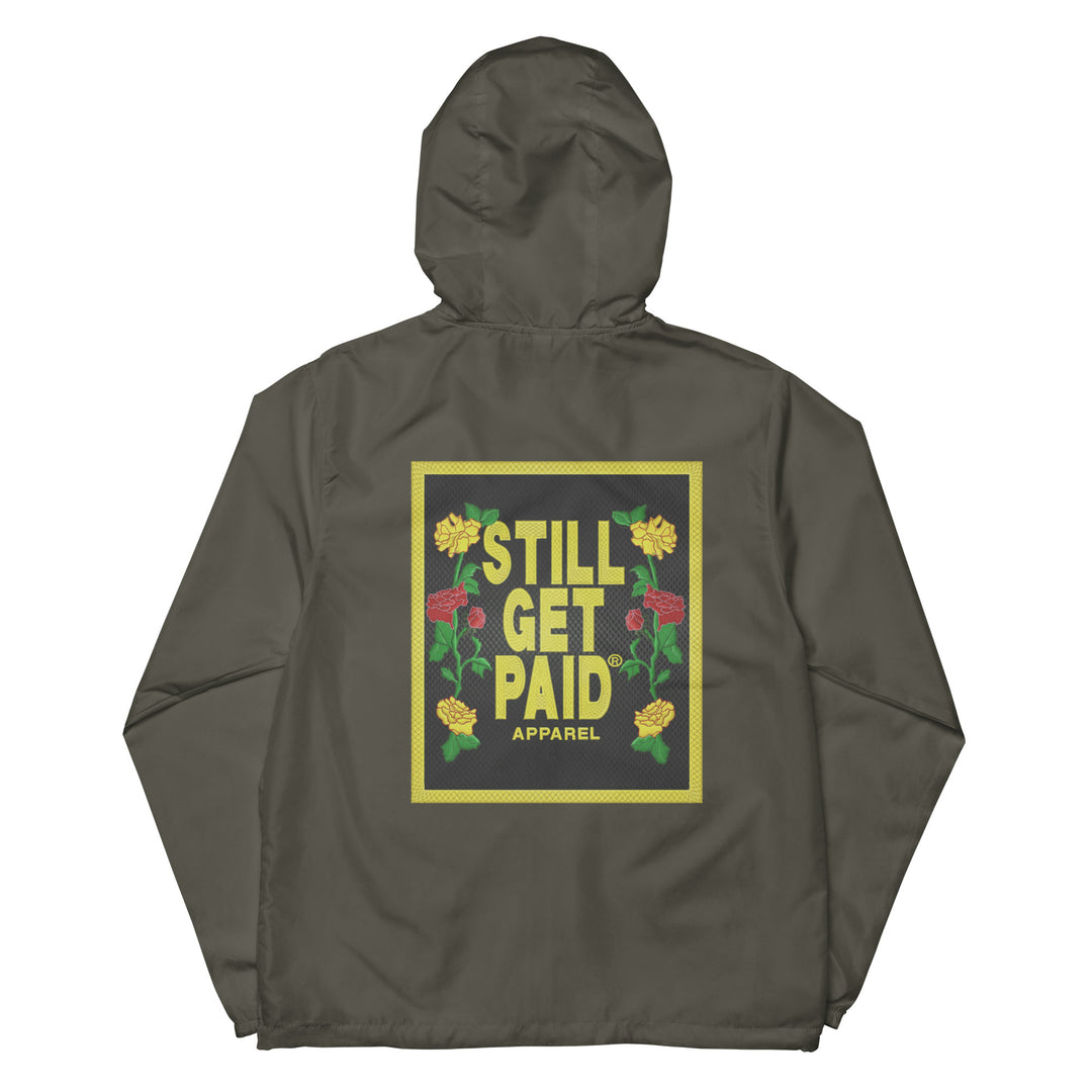 STILLGETPAID APPAREL lightweight zip up windbreaker