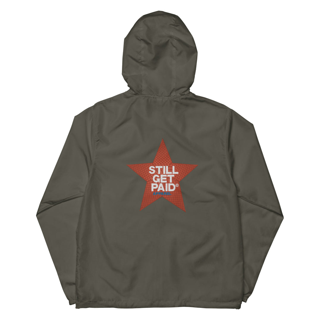 STILLGETPAID APPAREL Unisex lightweight zip up windbreaker