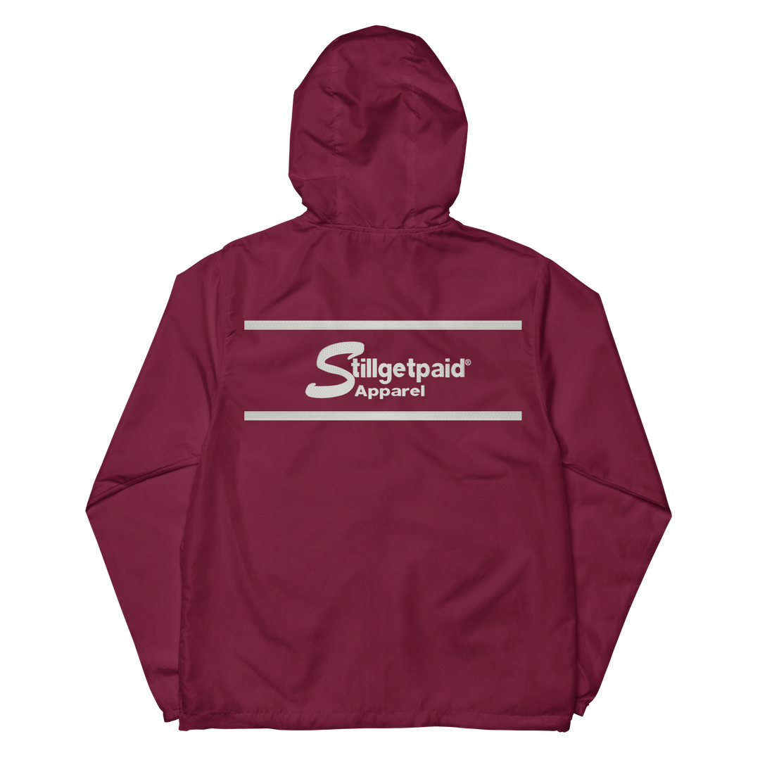 STILLGETPAID APPAREL Unisex lightweight zip up windbreaker