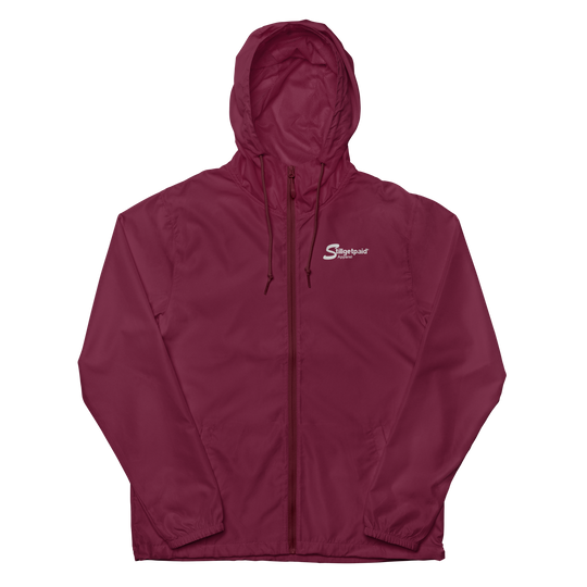 STILLGETPAID APPAREL Unisex lightweight zip up windbreaker