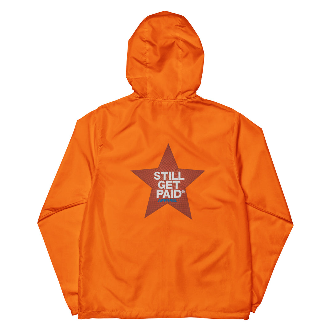 STILLGETPAID APPAREL Unisex lightweight zip up windbreaker