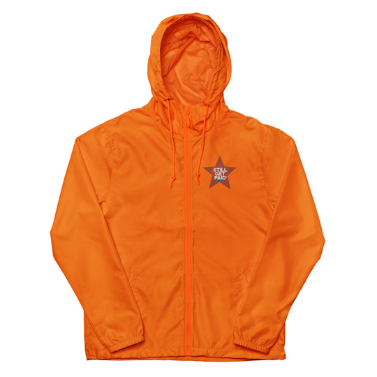 STILLGETPAID APPAREL Unisex lightweight zip up windbreaker