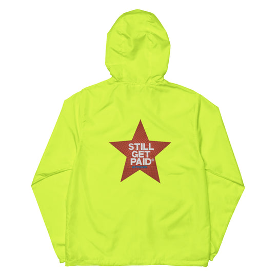 STILLGETPAID APPAREL Unisex lightweight zip up windbreaker