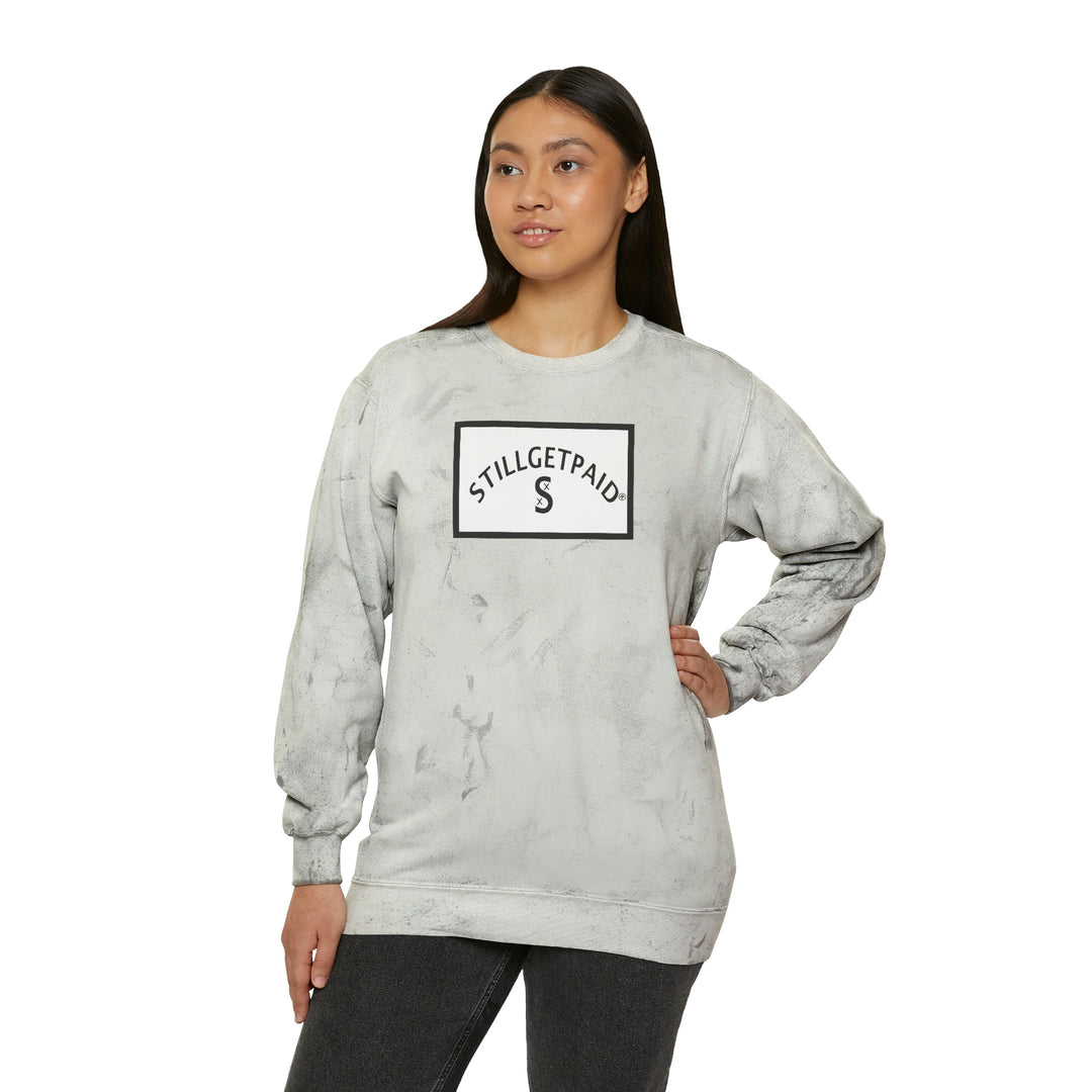 STILLGETPAID®️ APPAREL Unisex Color Blast Crewneck Sweatshirt