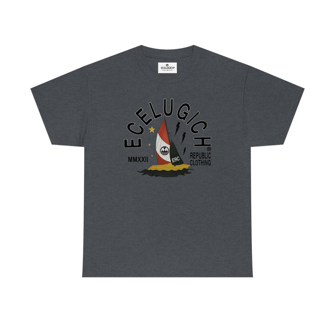 ECELUGICH LOGO Unisex Heavy Cotton Tee