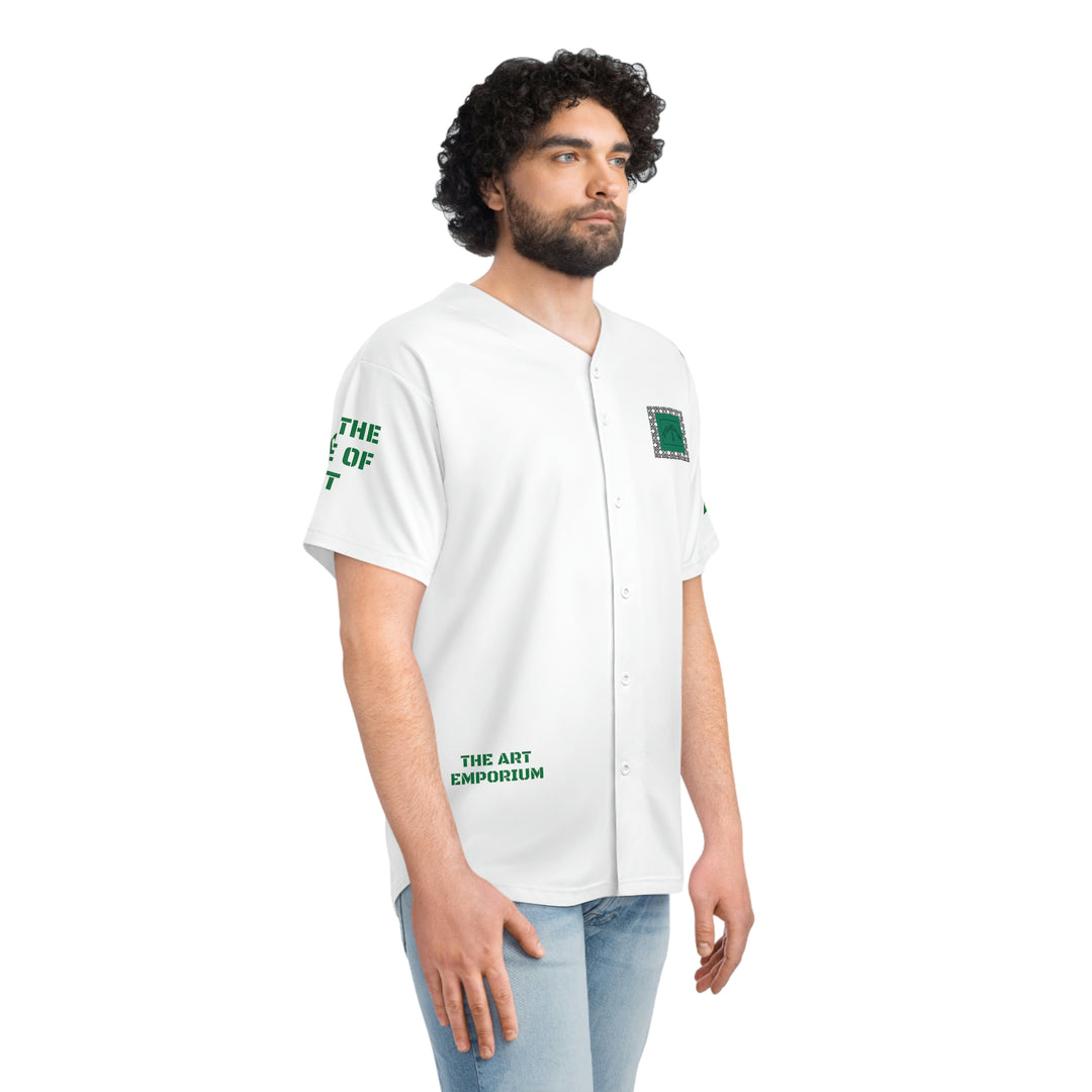 STILLGETPAID® APPAREL Men's WHITE Baseball Jersey