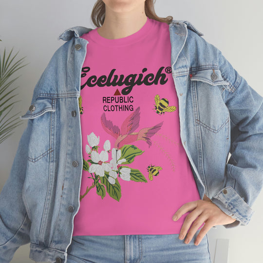 Ecelugich Logo Unisex Heavy Cotton Tee