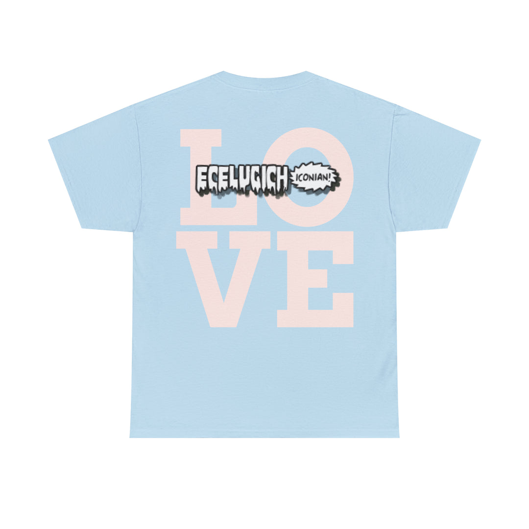 ECELUGICH Unisex Heavy Cotton Tee