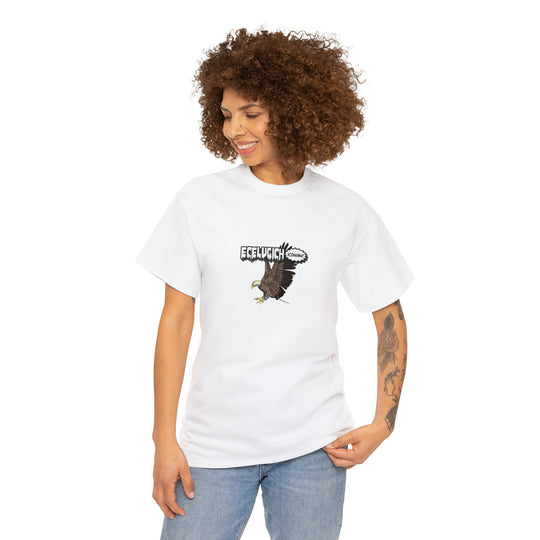 ECELUGICH Unisex Heavy Cotton Tee