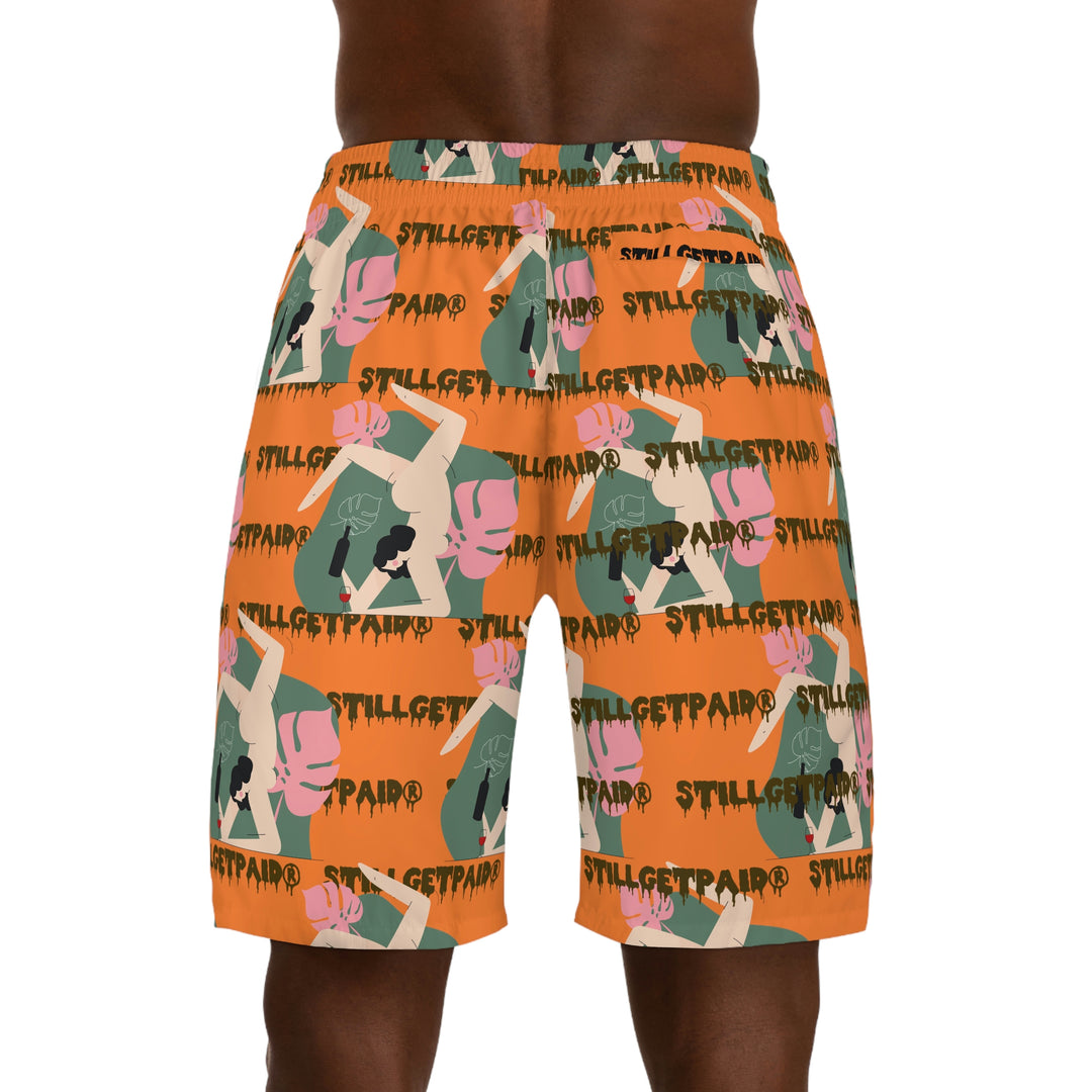 STILLGETPAID® APPAREL Men's Jogger Shorts