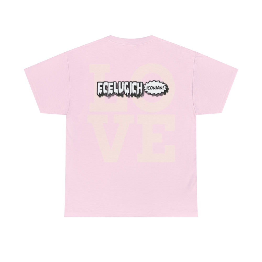 ECELUGICH Unisex Heavy Cotton Tee