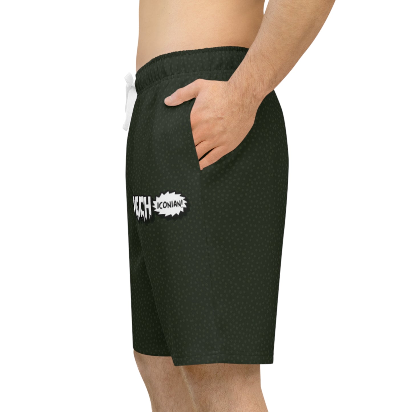 ECELUGICH Athletic Long Shorts