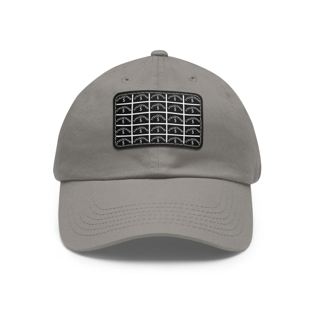 STILLGETPAID® APPAREL Dad Hat with Leather Patch