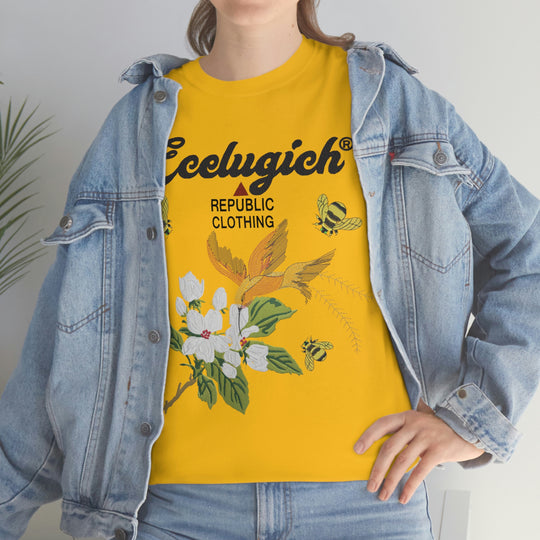 Ecelugich Logo Unisex Heavy Cotton Tee