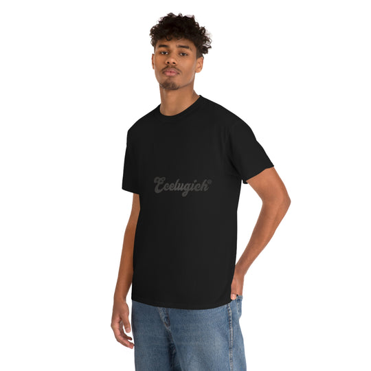 ECELUGICH LOGO Unisex Heavy Cotton Tee