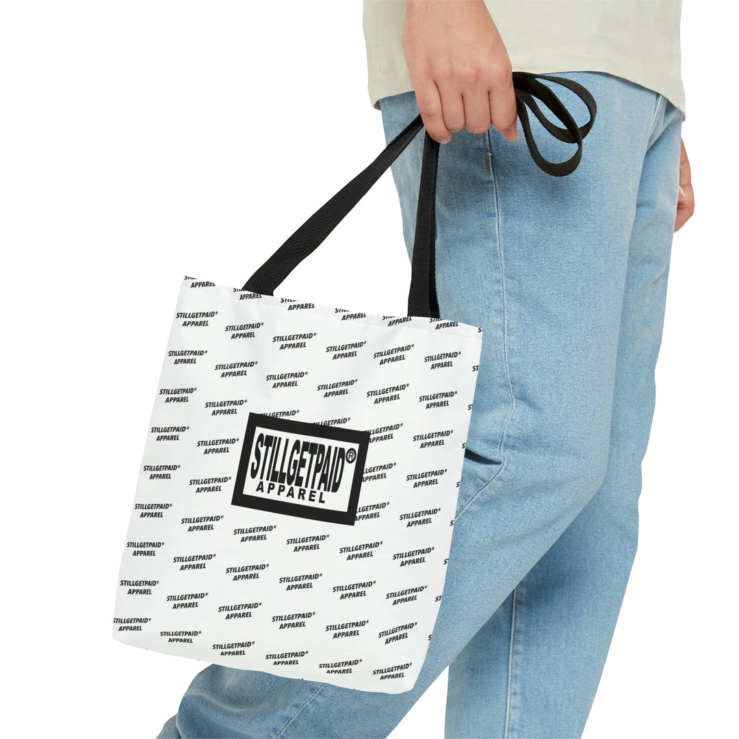 STILLGETPAID® APPARE BLK WHT LBIG Tote Bag