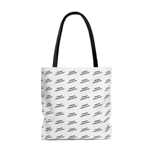 STILLGETPAID® APPARE BLK WHT LBIG Tote Bag