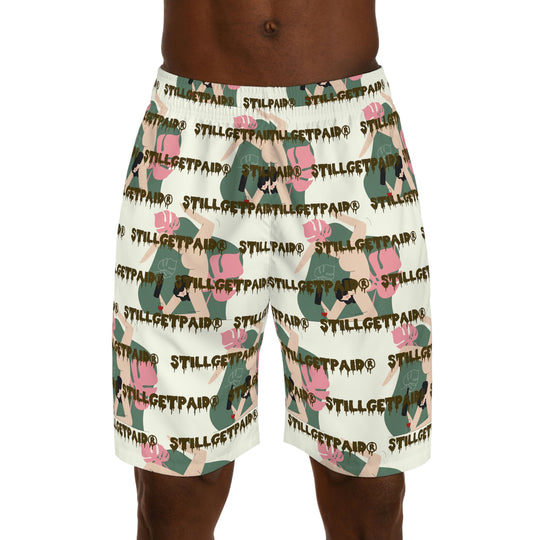 STILLGETPAID® APPAREL Men's Jogger Shorts