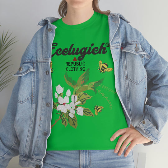 Ecelugich Logo Unisex Heavy Cotton Tee