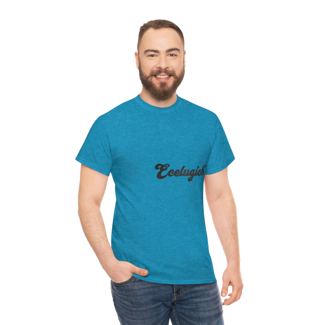 ECELUGICH LOGO Unisex Heavy Cotton Tee