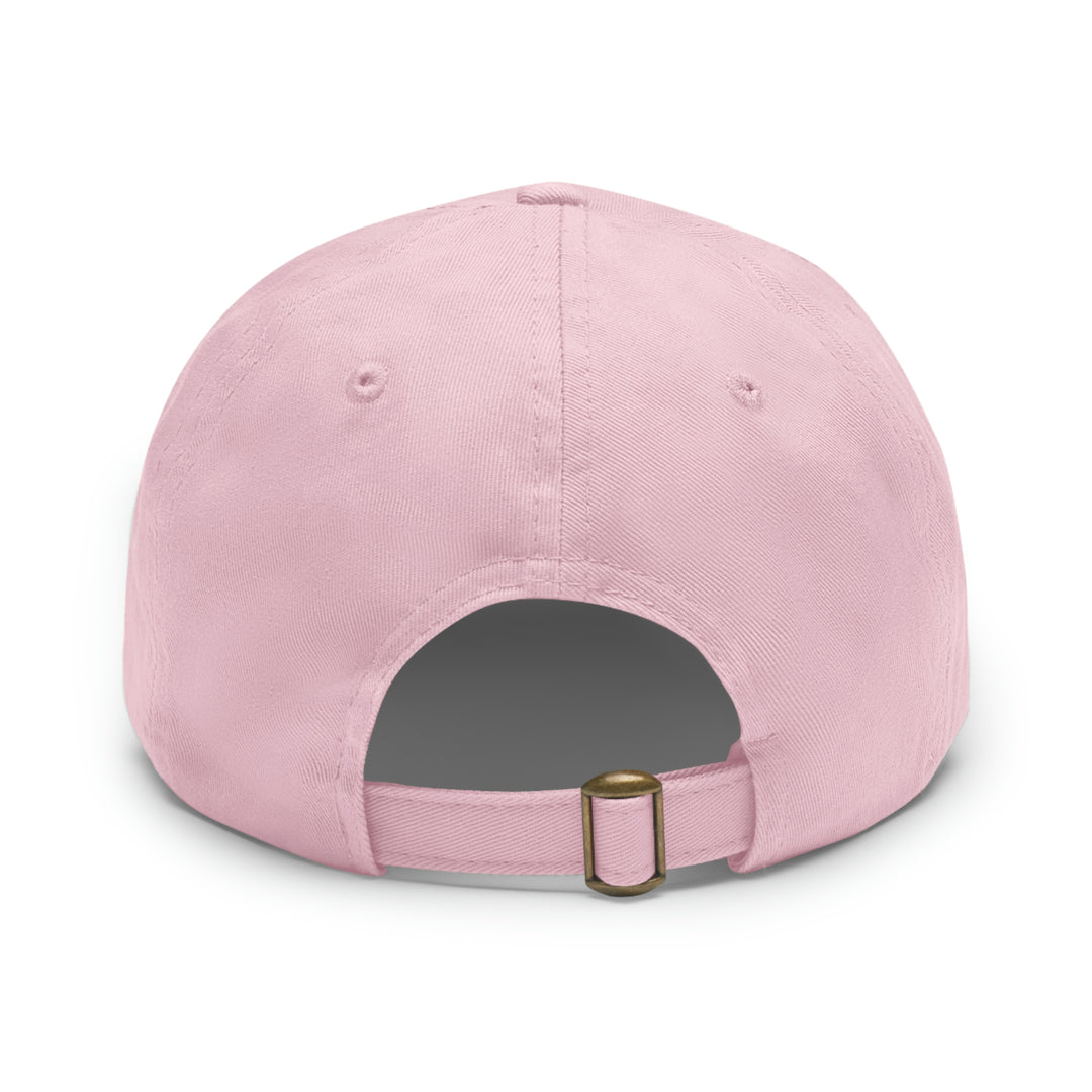 Ecelugich Dad Hat with Leather Patch