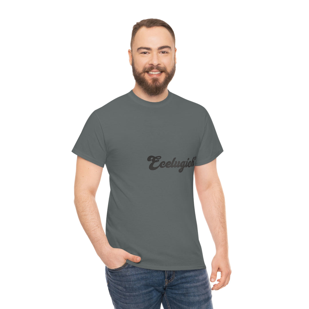 ECELUGICH LOGO Unisex Heavy Cotton Tee