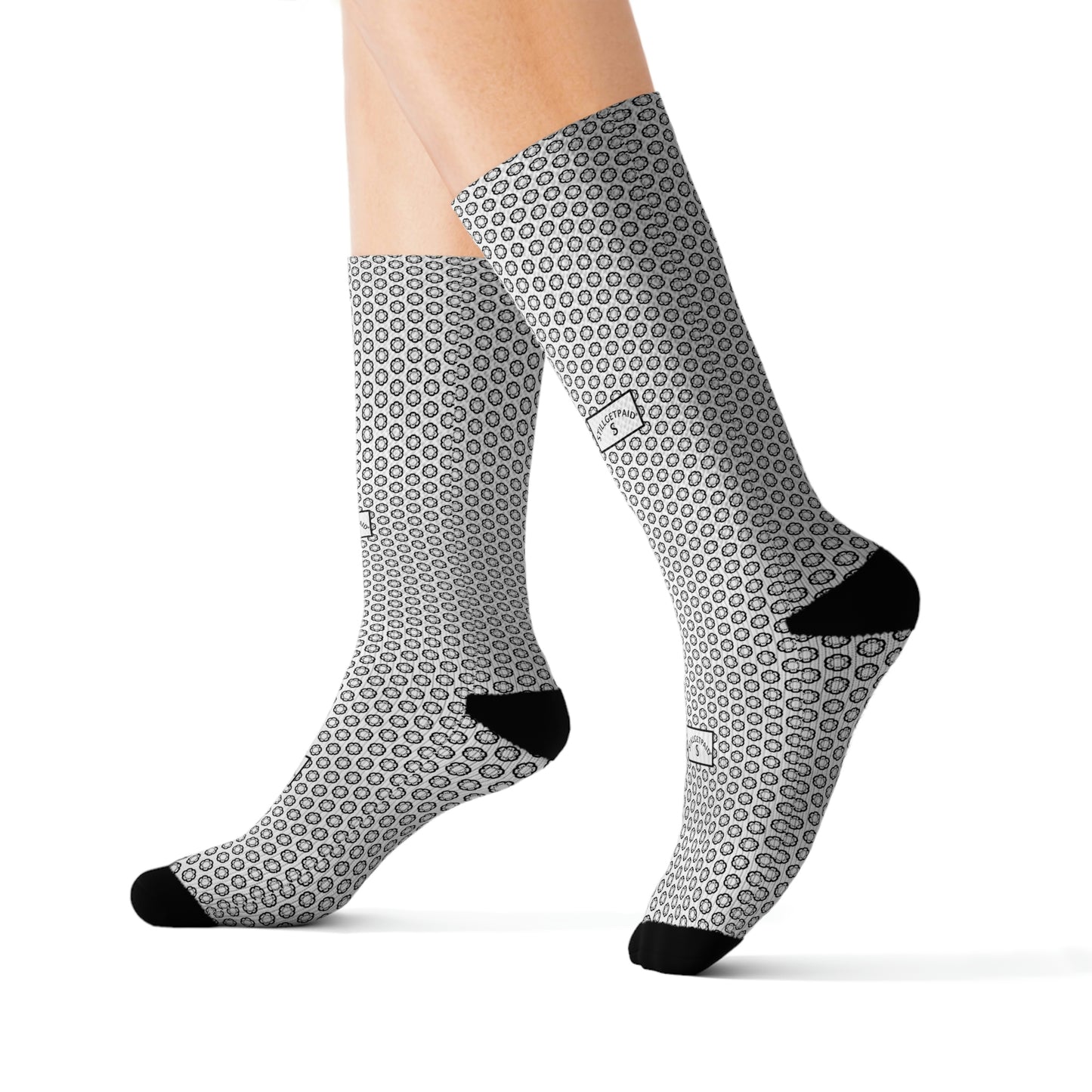 STILLGETPAID APPAREL LABEL Sublimation Socks