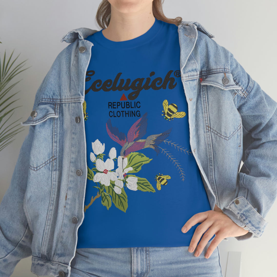 Ecelugich Logo Unisex Heavy Cotton Tee