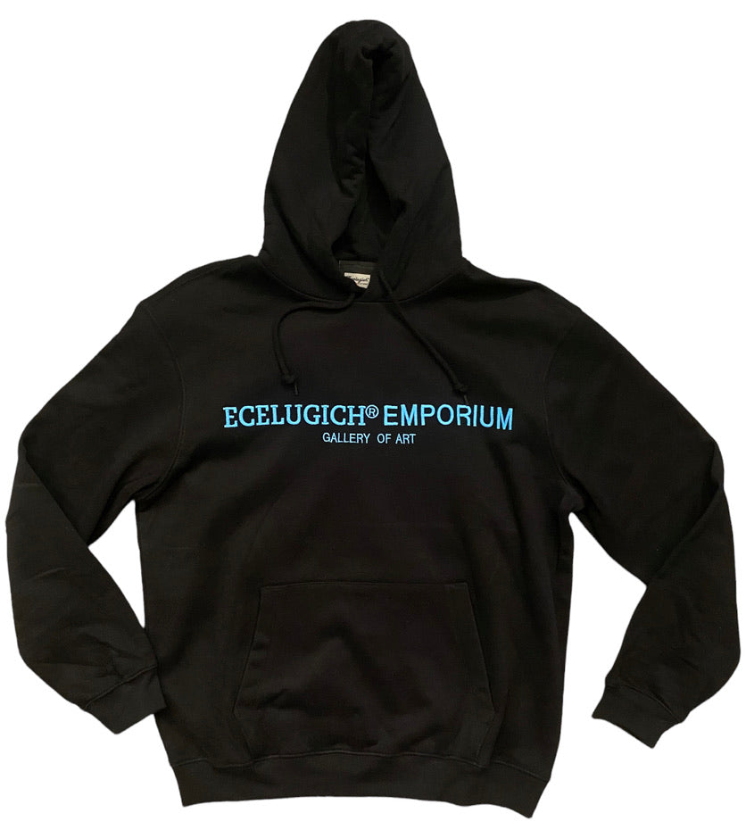 ECELUGICH® EMBROIDERED RELAX HOODIE