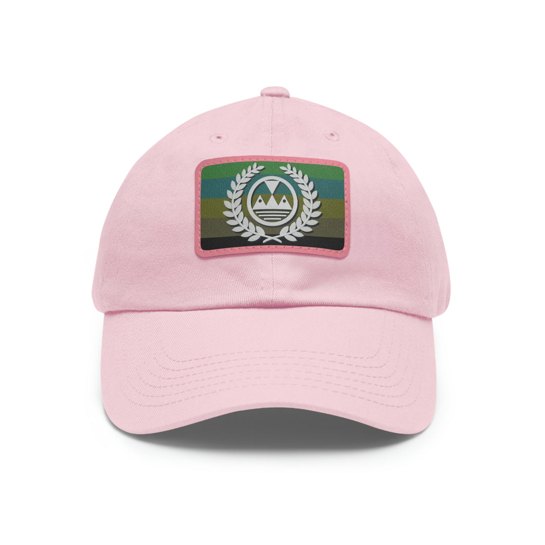 Ecelugich Dad Hat with Leather Patch