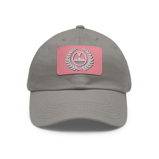 Ecelugich Dad Hat with Leather Patch