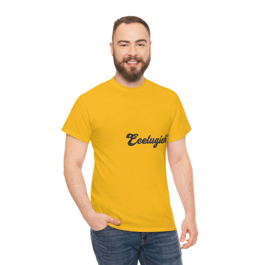 ECELUGICH LOGO Unisex Heavy Cotton Tee