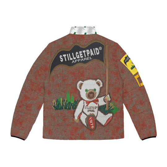 Still get paid® Apparel Men's Bear Puffer Jacket