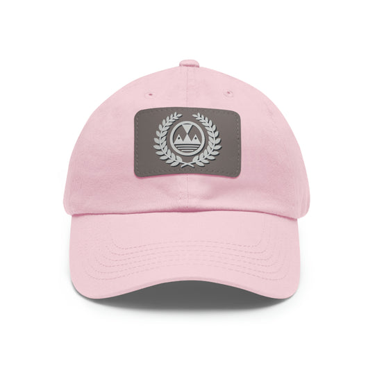 Ecelugich Dad Hat with Leather Patch