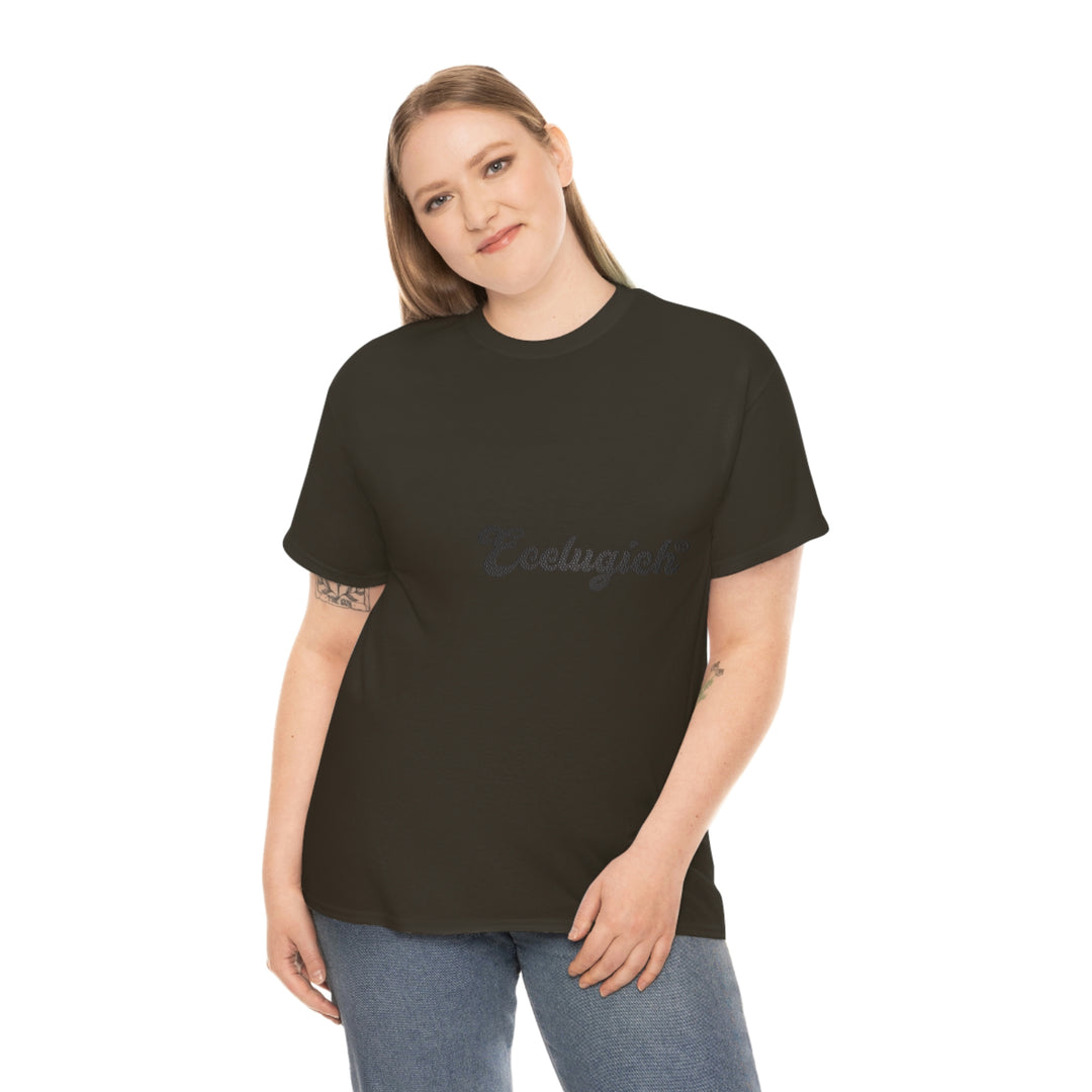 ECELUGICH LOGO Unisex Heavy Cotton Tee