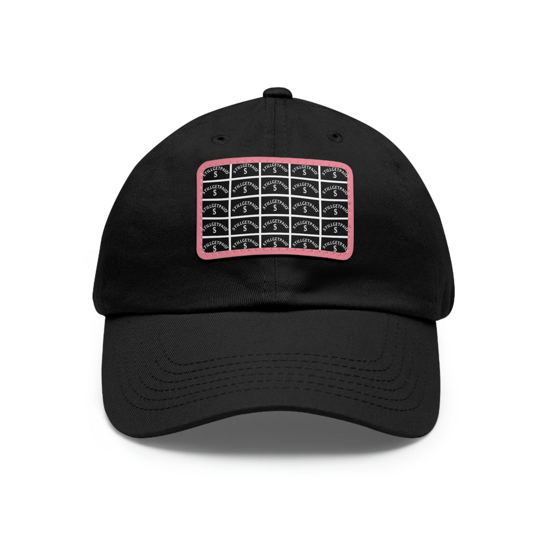 STILLGETPAID® APPAREL Dad Hat with Leather Patch