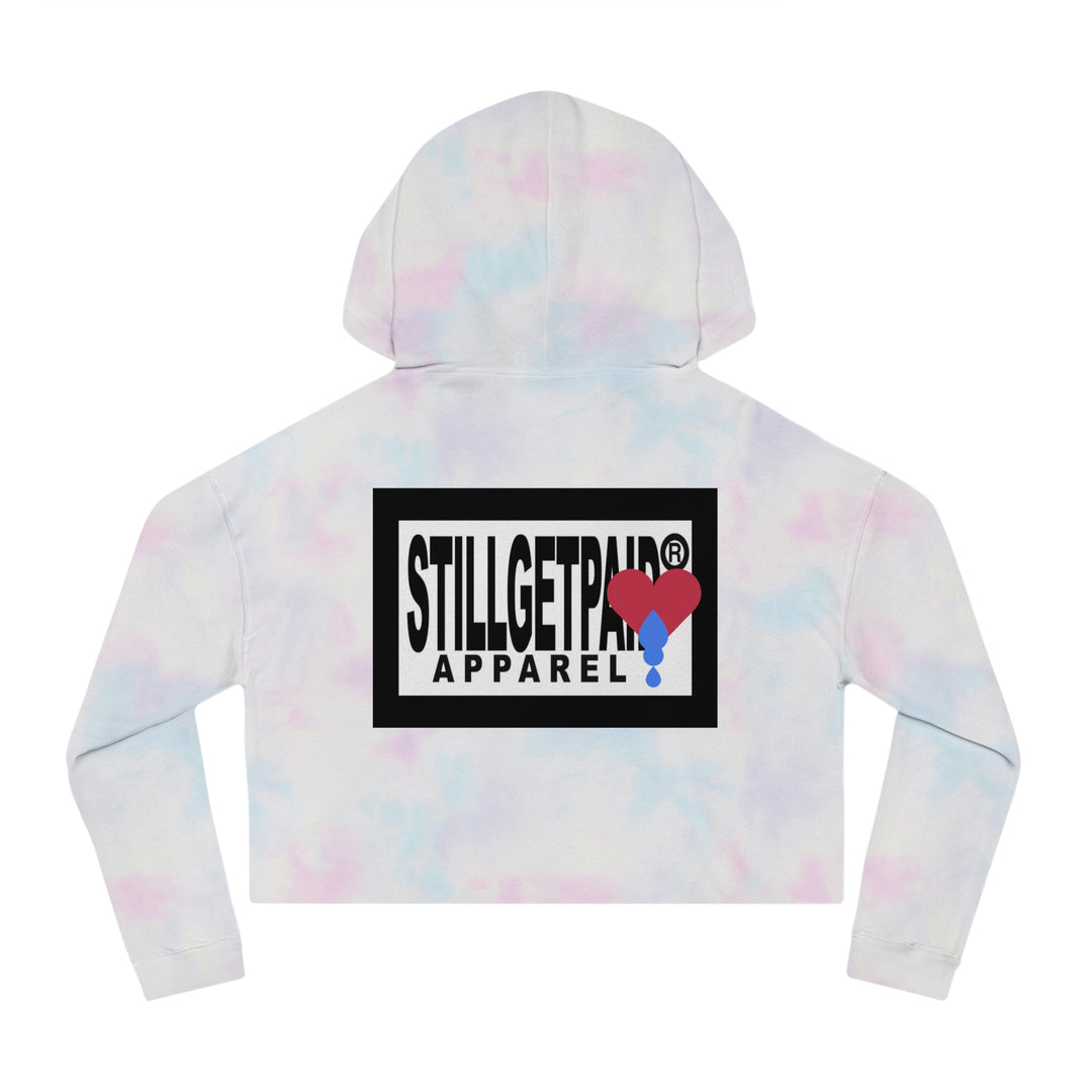 STILLGETPAID® APPAREL Women’s Cropped Hooded Sweatshirt