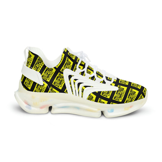 STILLGETPAID® APPAREL YELLOW Men's Mesh Sneakers