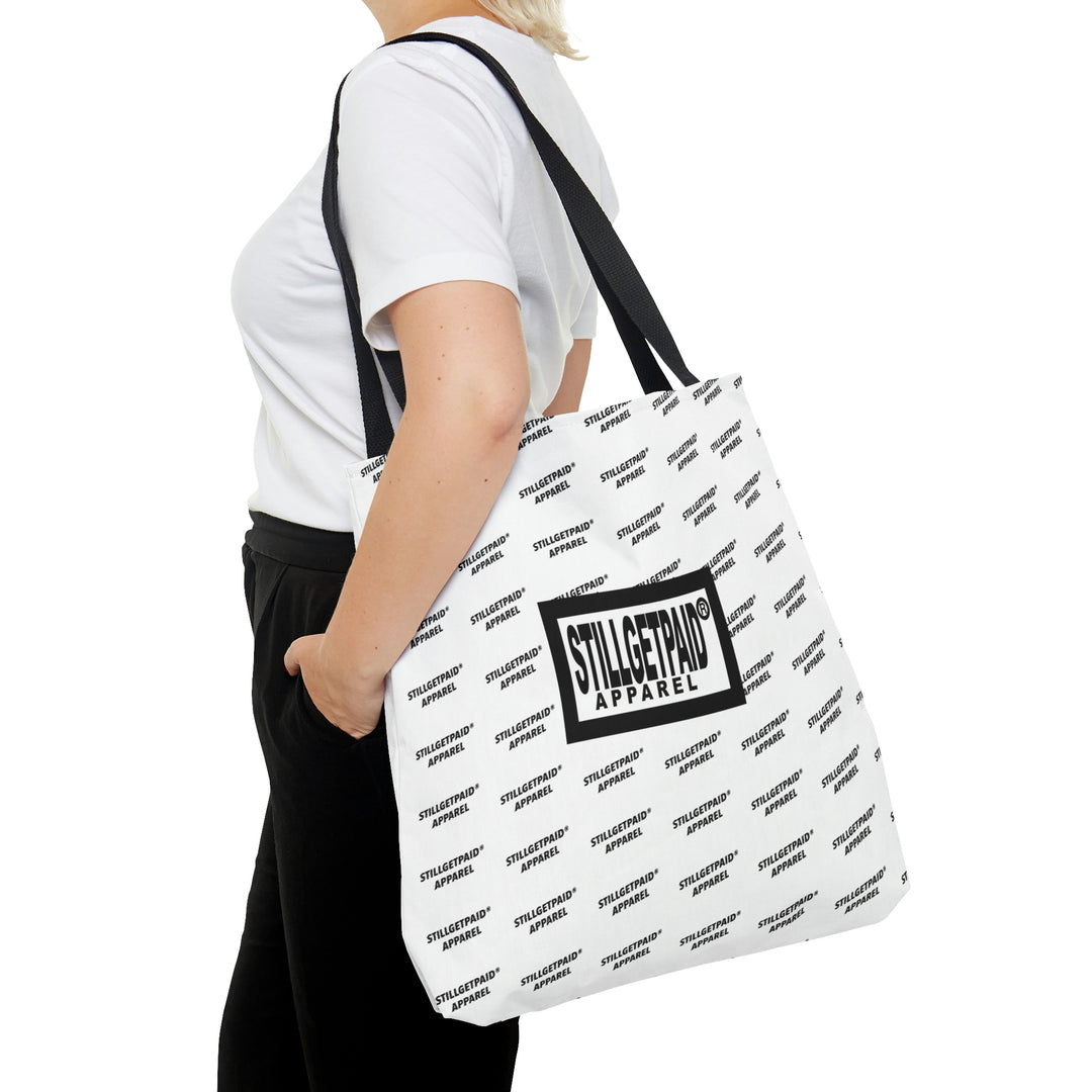 STILLGETPAID® APPARE BLK WHT LBIG Tote Bag