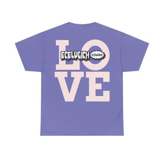 ECELUGICH Unisex Heavy Cotton Tee