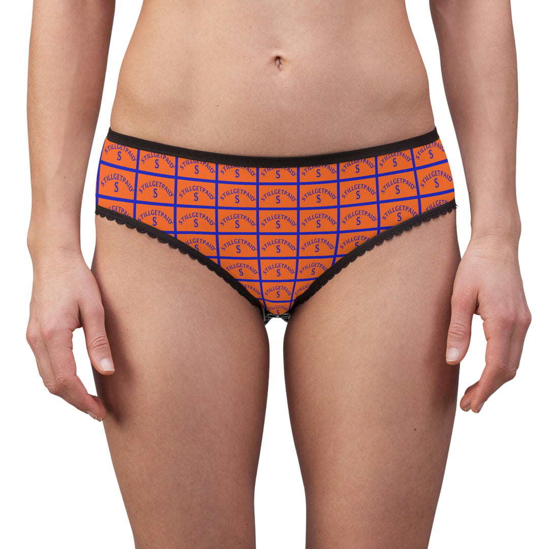 STILLGETPAID® APPAREL Women's ORANGE Valentine Briefs 3