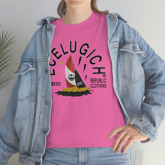 ECELUGICH LOGO Unisex Heavy Cotton Tee