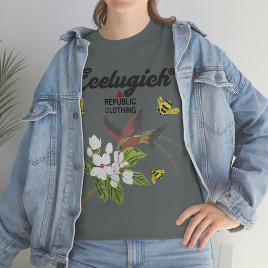 Ecelugich Logo Unisex Heavy Cotton Tee