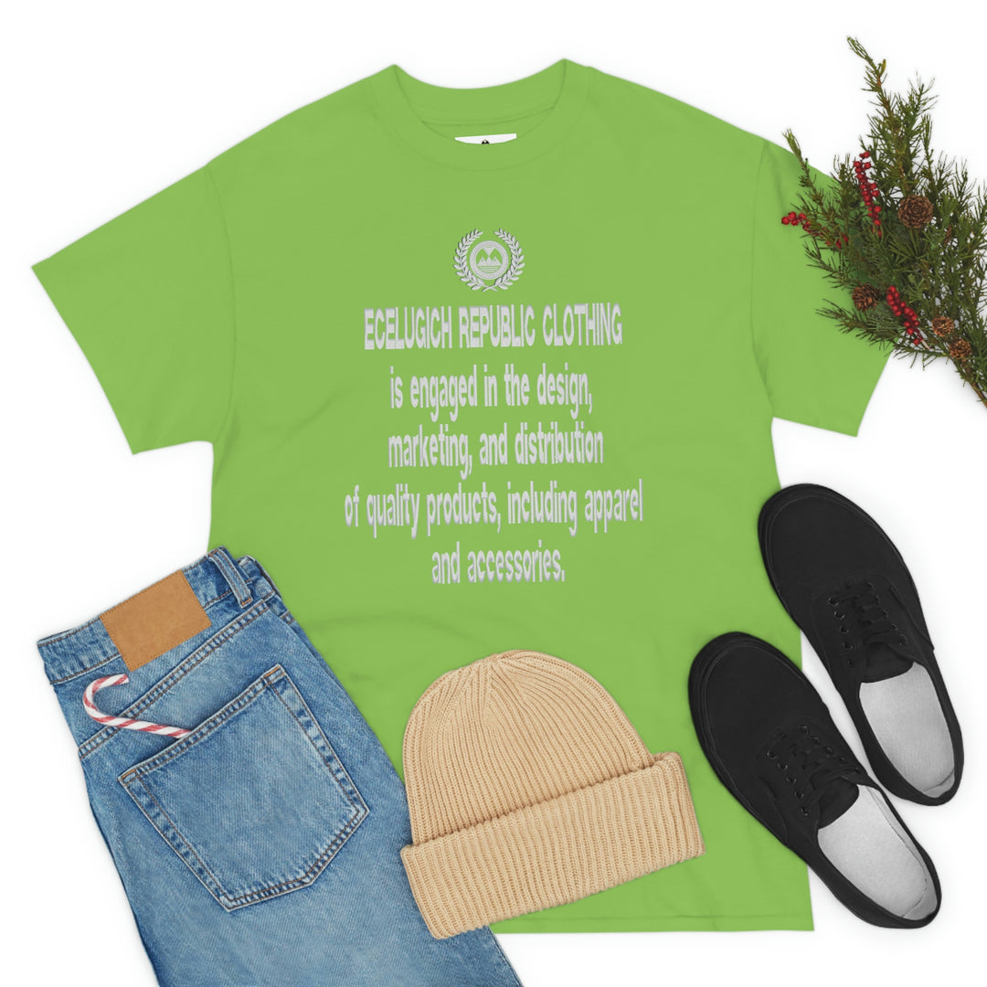 Ecelugich Unisex Heavy Cotton Tee