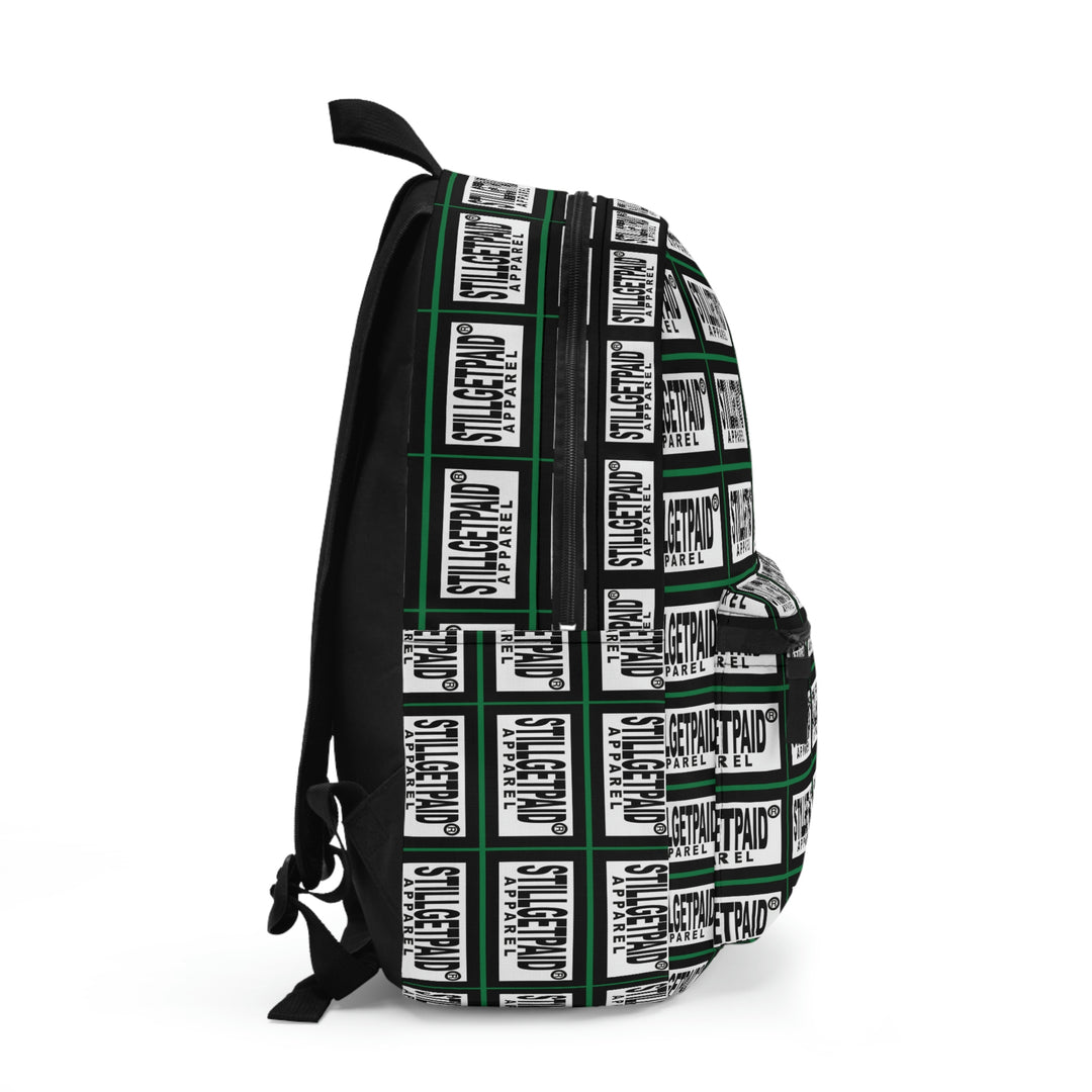 STILL GET PAID APPAREL GREEN Backpack FULL PRINT