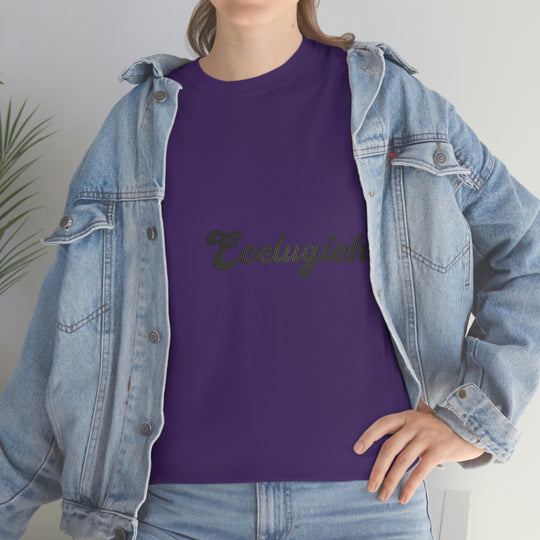 ECELUGICH LOGO Unisex Heavy Cotton Tee