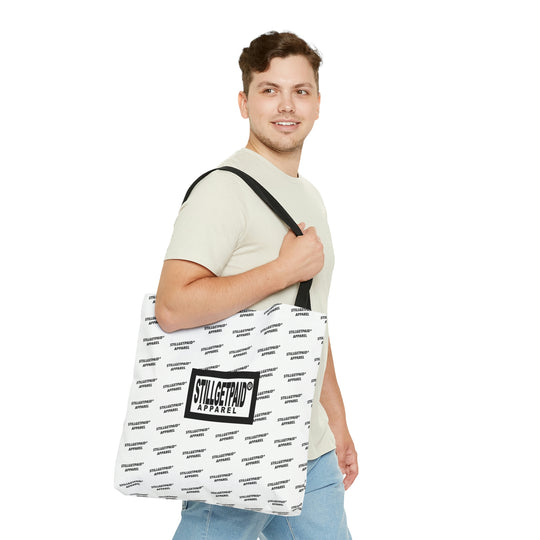 STILLGETPAID® APPARE BLK WHT LBIG Tote Bag