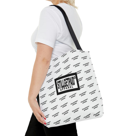 STILLGETPAID® APPARE BLK WHT LBIG Tote Bag