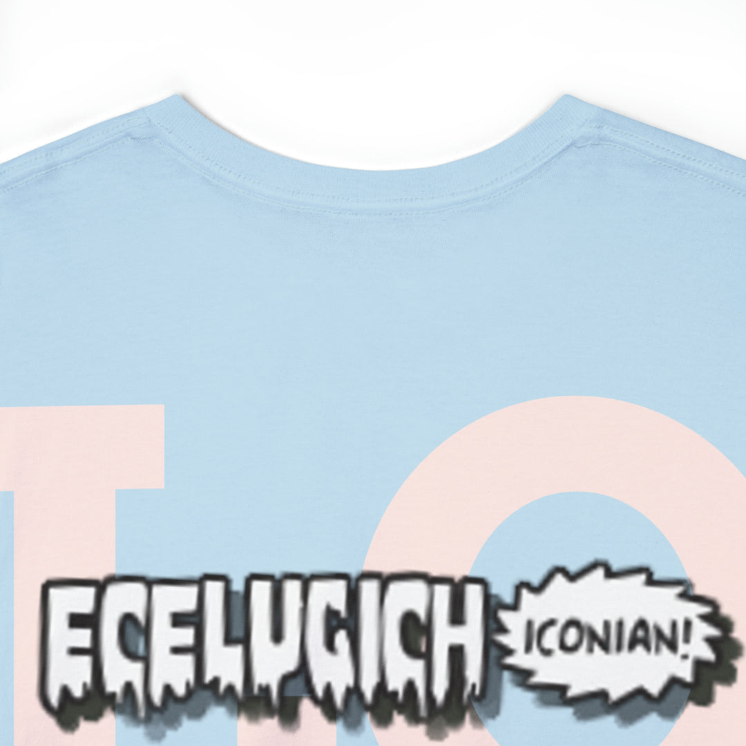 ECELUGICH Unisex Heavy Cotton Tee